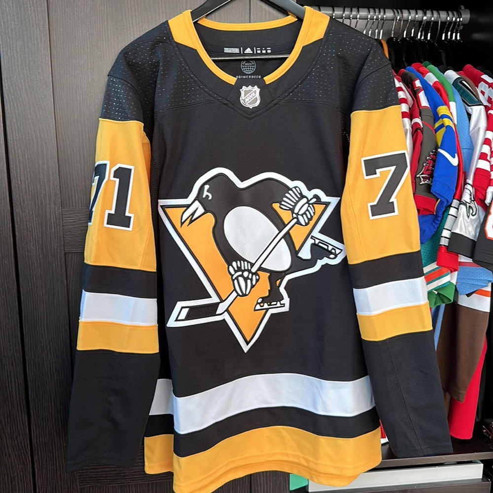 Evgeni Malkin Pittsburgh Penguins adidas Home Primegreen Authentic NHL Jersey